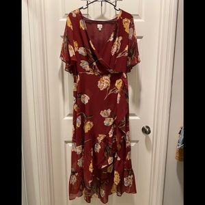 Floral maxi dress